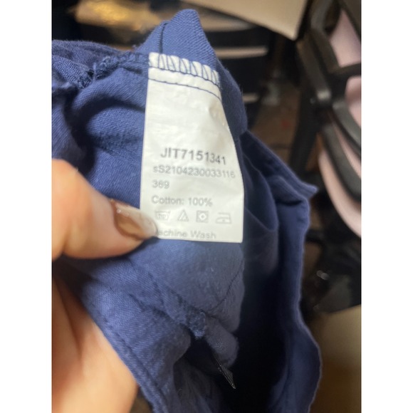 Majestic Detroit Tigers MLB Baseball Jersey Men's XL Coolbase Navy D Logo - Picture 7 of 8